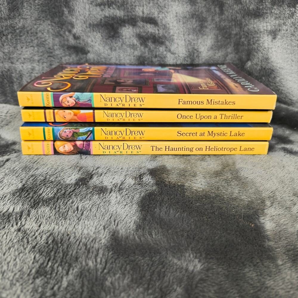 Nancy Drew Book Series Set of 4 Paperback
